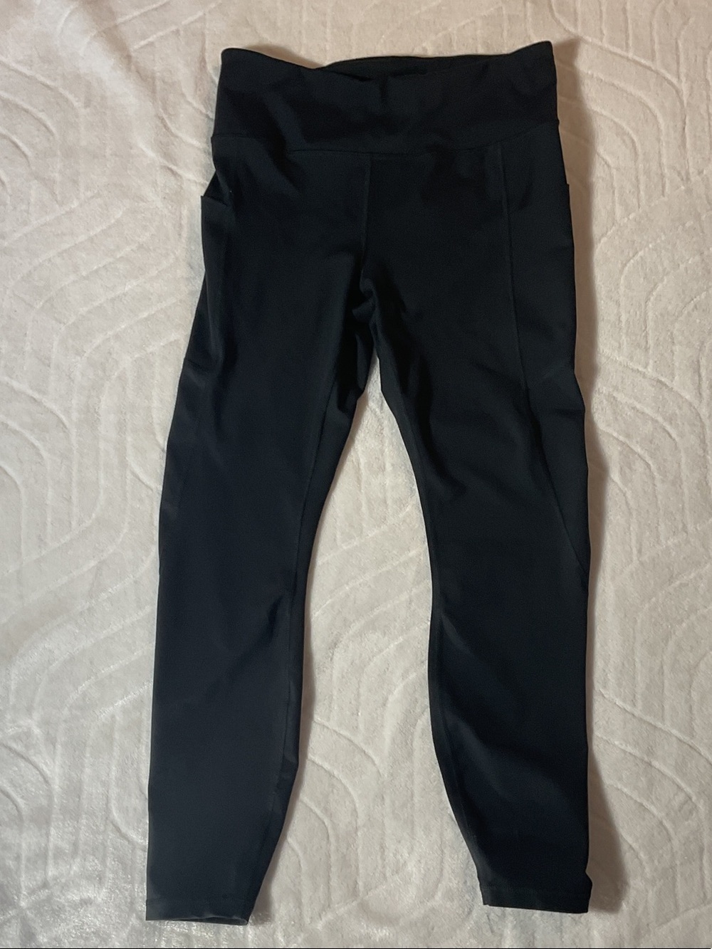 Women's Black High-Waist Performance Leggings